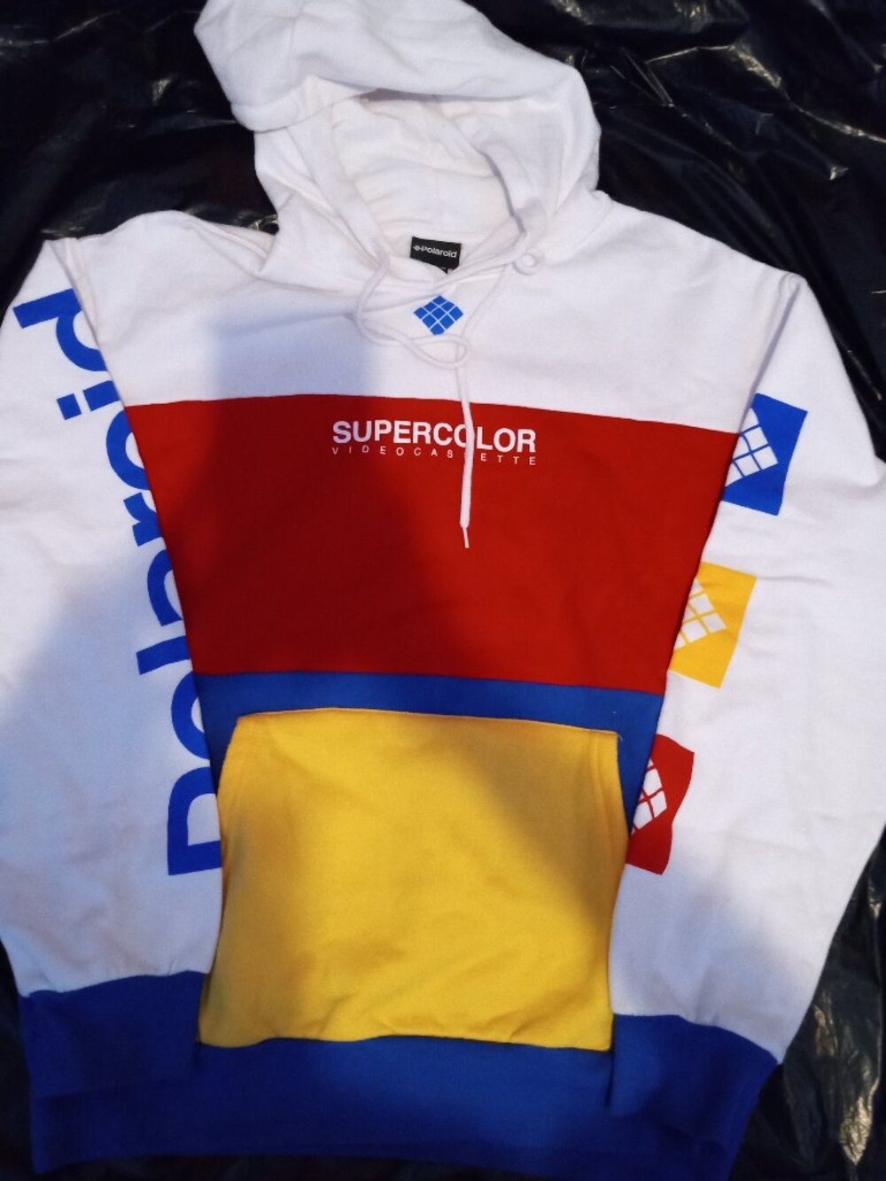 Polaroid Colorblock Mens Small Hoody